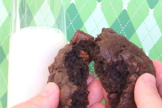 Bad Boy" Giant Double Chocolate Cookies