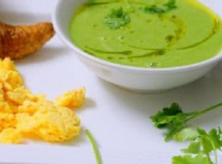 Asian Green Pea Soup