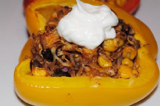 Blast Of Color Mexican Stuffed Bell Peppers