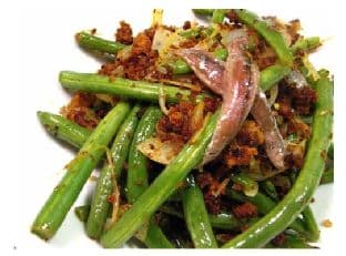 Italian String Beans With Anchovies and Breadcrumbs